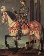 Francois Clouet Franz i from France to horse Germany oil painting artist